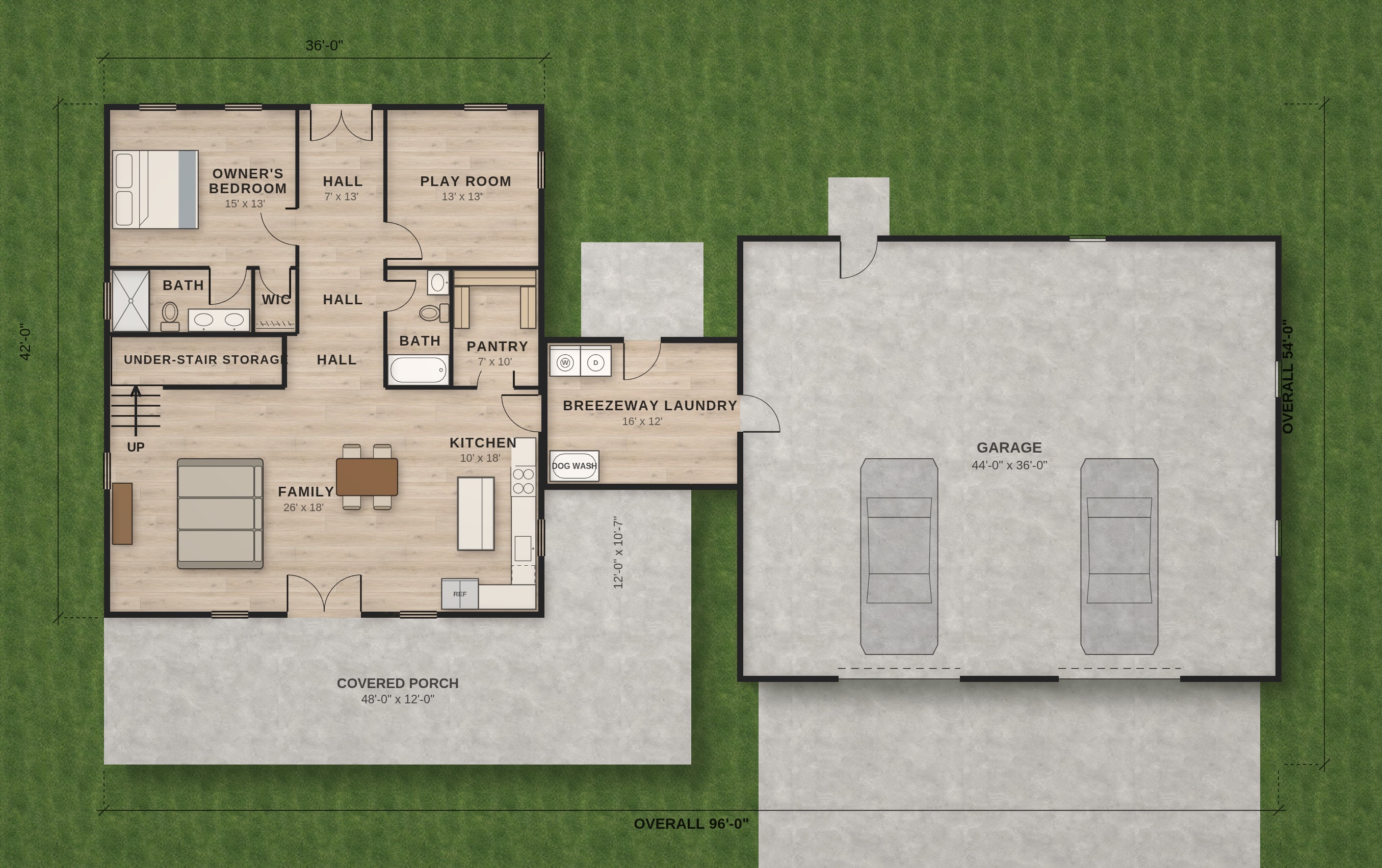 The Quantico ground floor plan