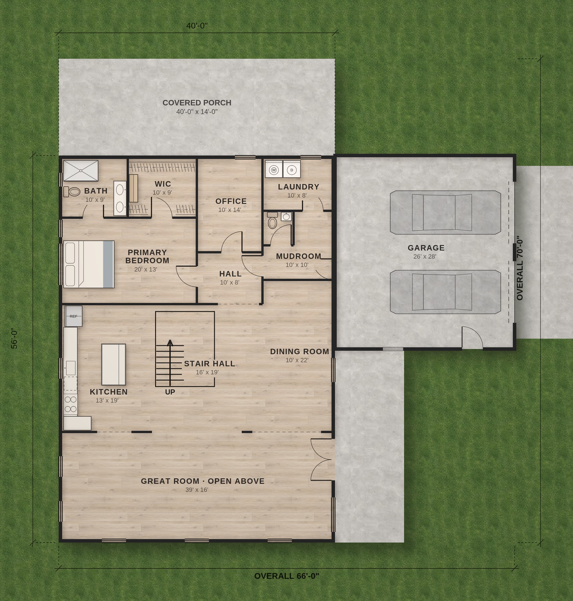 The Sentinel ground floor plan