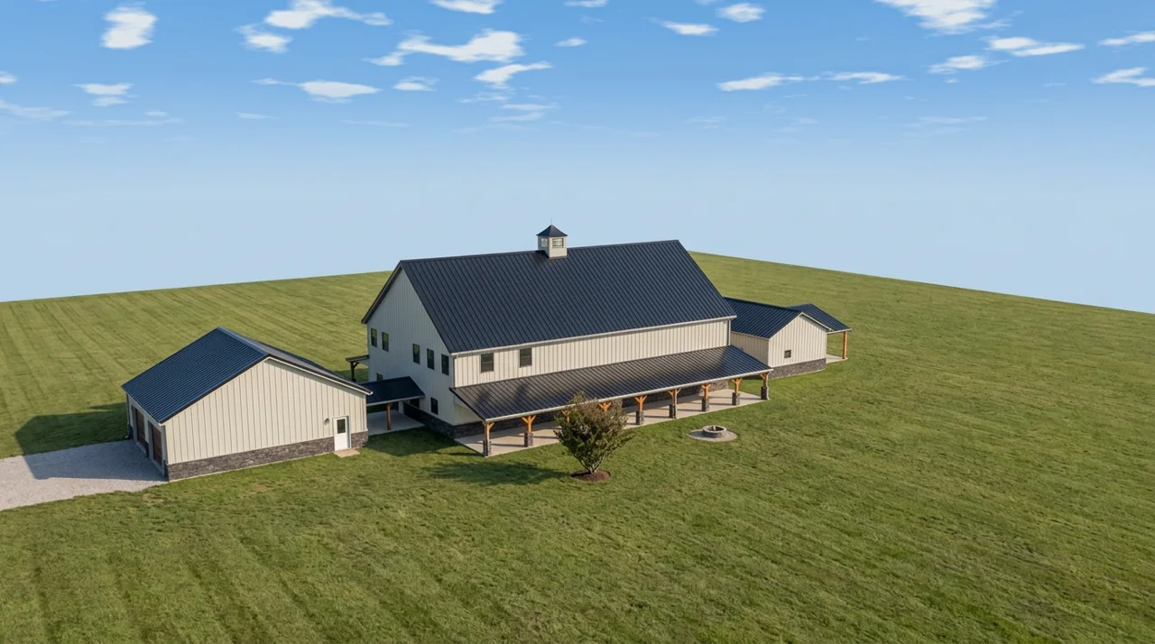 The Grandview rear exterior