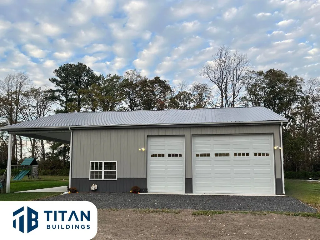 Premium boat and RV storage building in Milton, Delaware